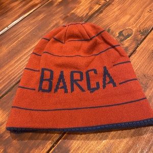 Men’s Nike Barça Barcelona reversible beanie!
